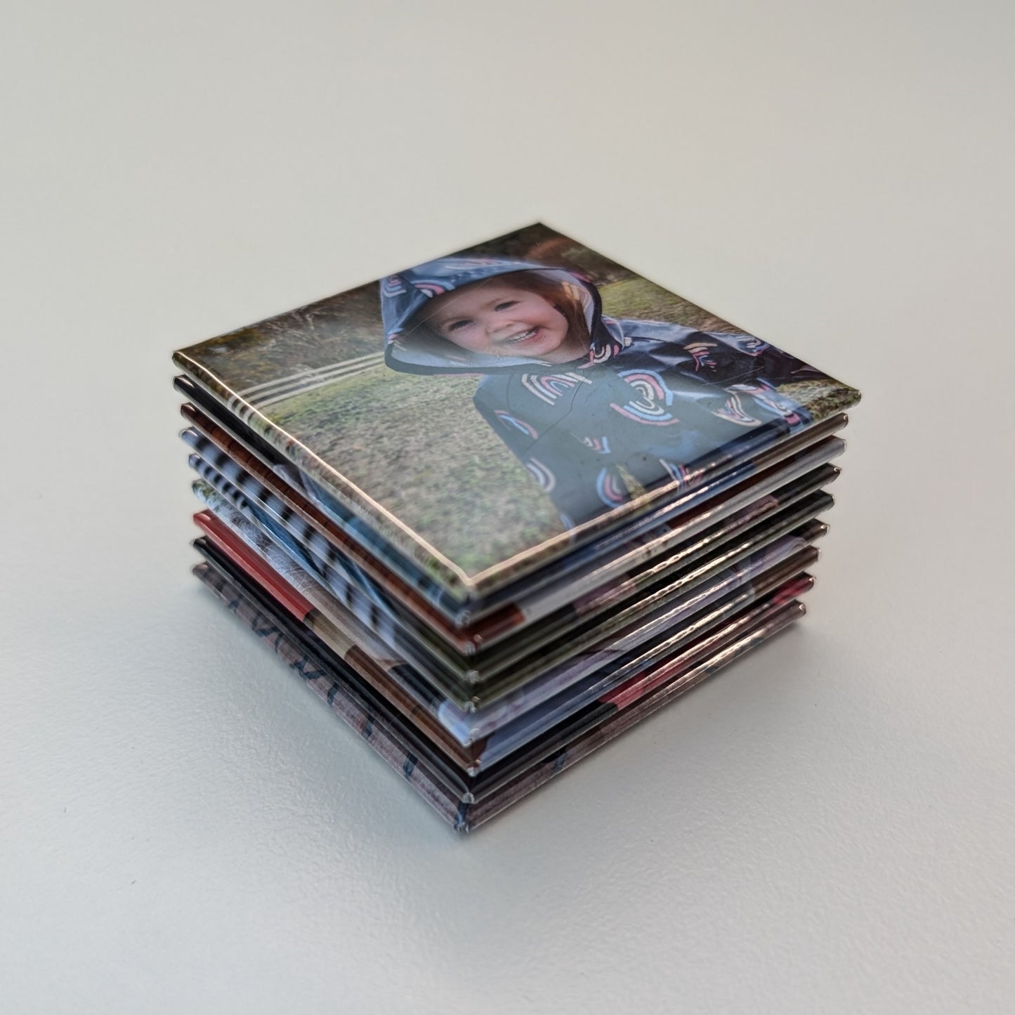 Set of 9 custom photo magnets